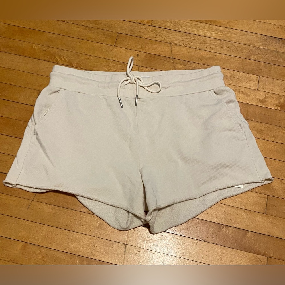 MATE the Label organic terry lounge shorts. Brand new with tags.